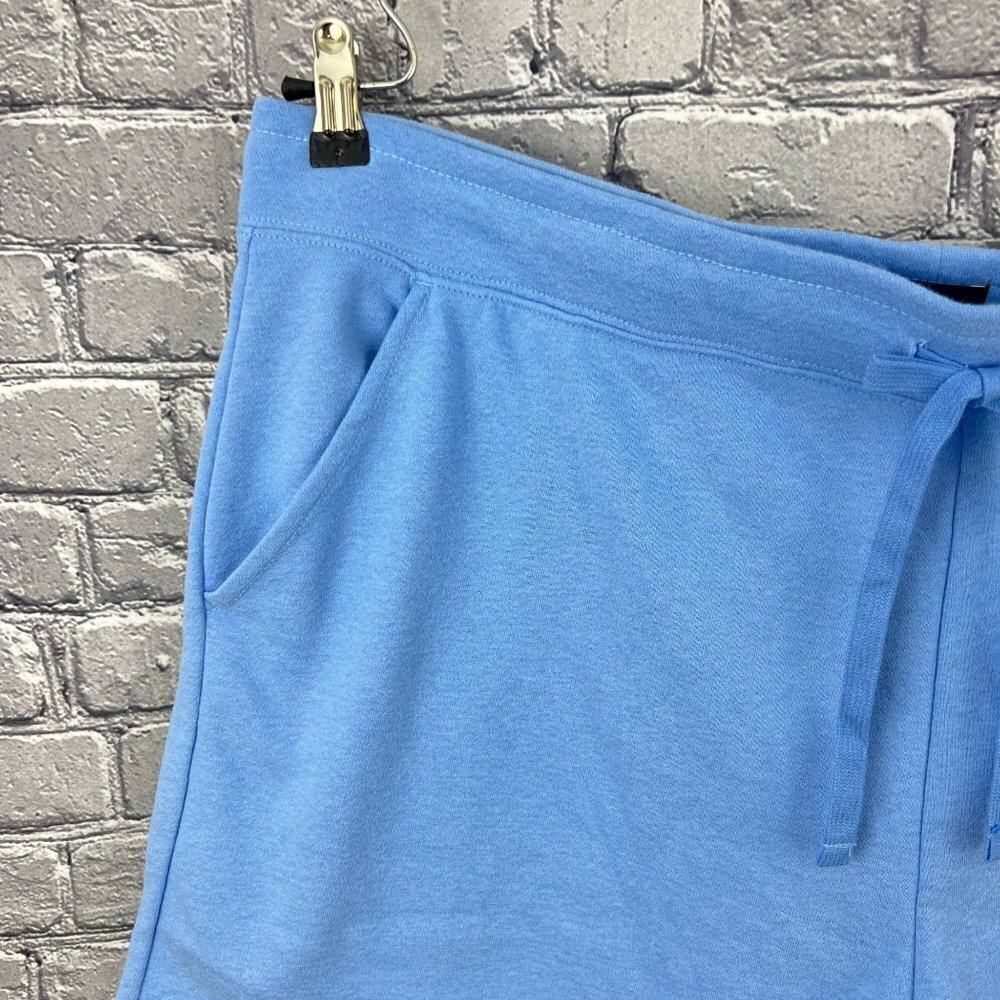 Gap Logo Womens Blue Pocket Sweat Shorts Size XXL - Picture 6 of 9